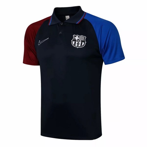 Polo Barcelona 2021/22 Negro Rojo Azul